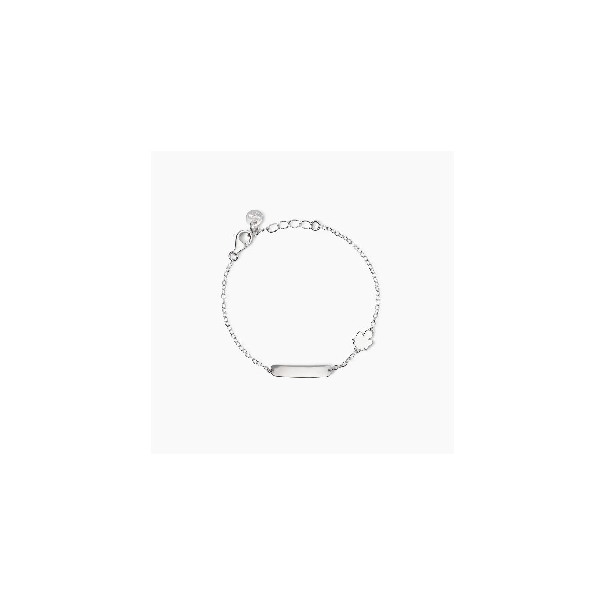 Pulsera Esclava Bebé Mabina Junior Plata Ángelito Chapa 833912 - 000820266