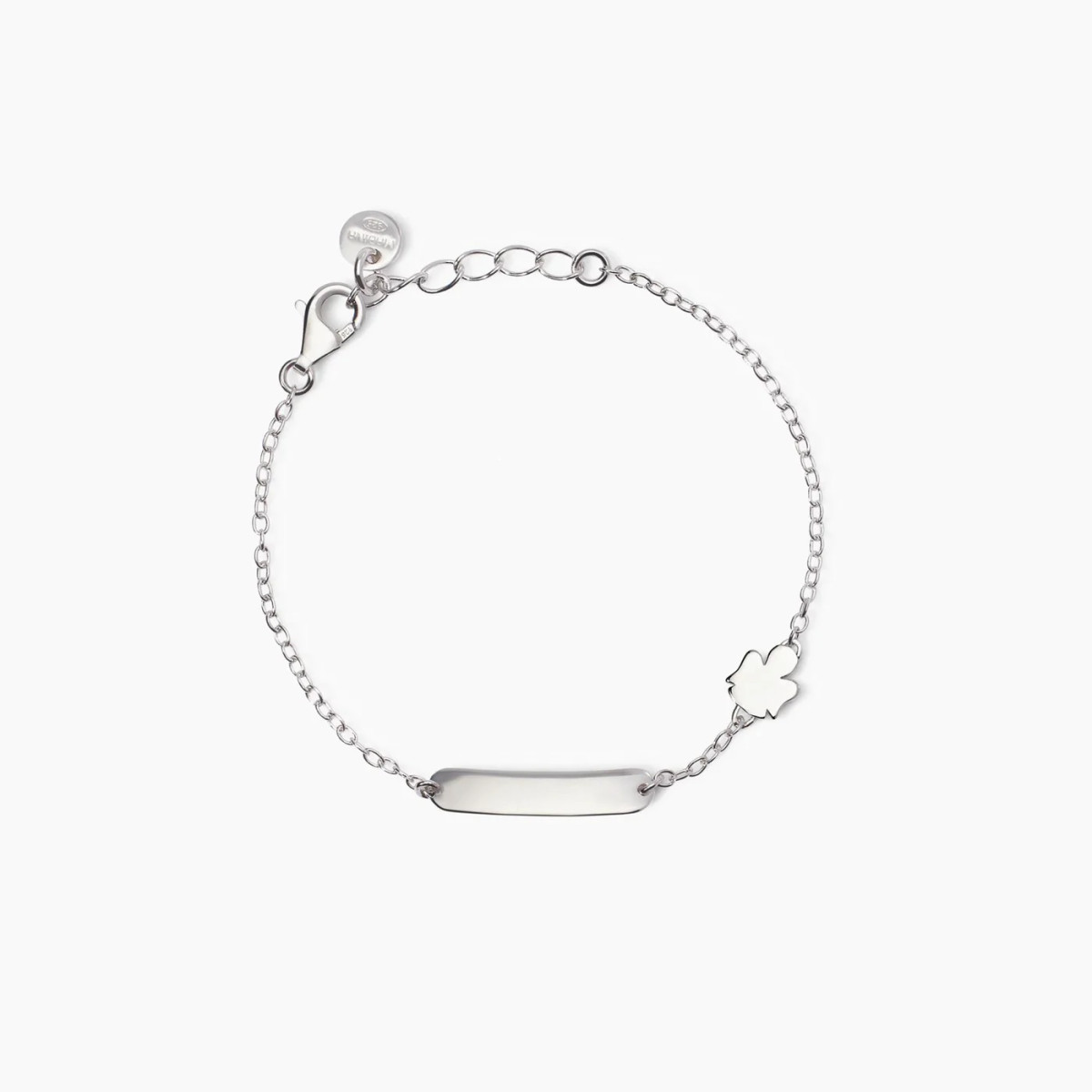 Pulsera Esclava Bebé Mabina Junior Plata Ángelito Chapa 833912 - 000820266