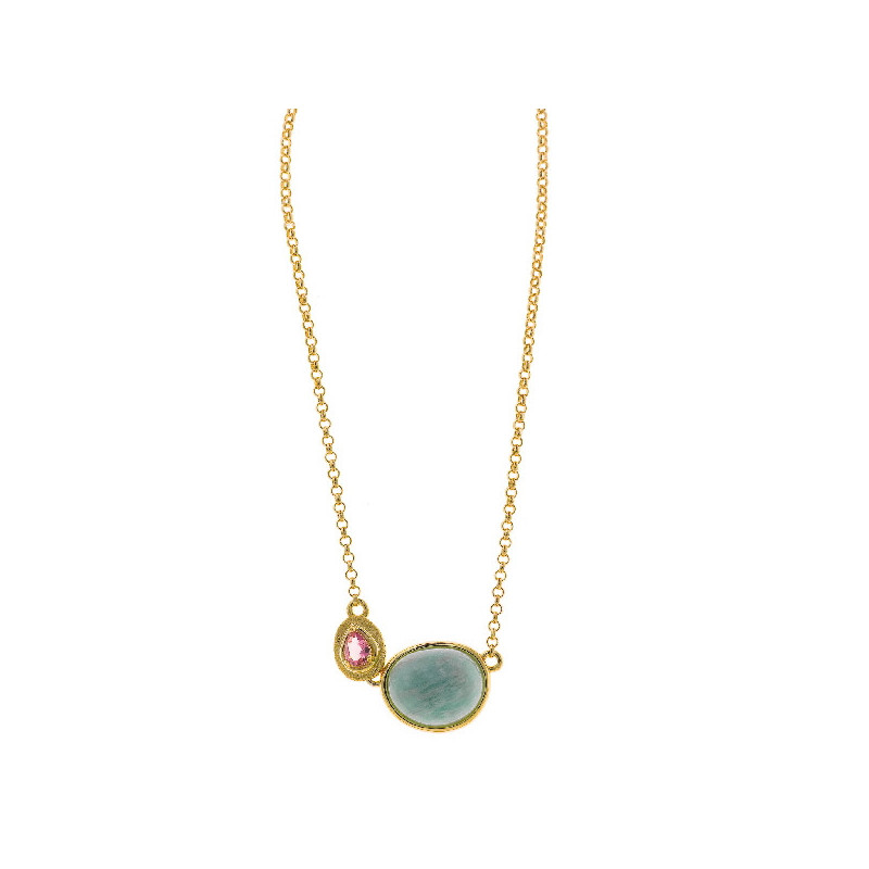 Collar Mujer Salvatore Plata Cuarzo - 000230969