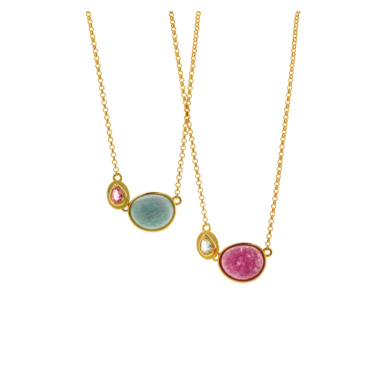 Collar Mujer Salvatore Plata Cuarzo - 000230969