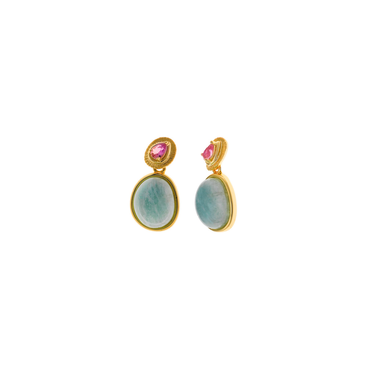 Pendientes Mujer Salvatore Plata Dorados - 000230966