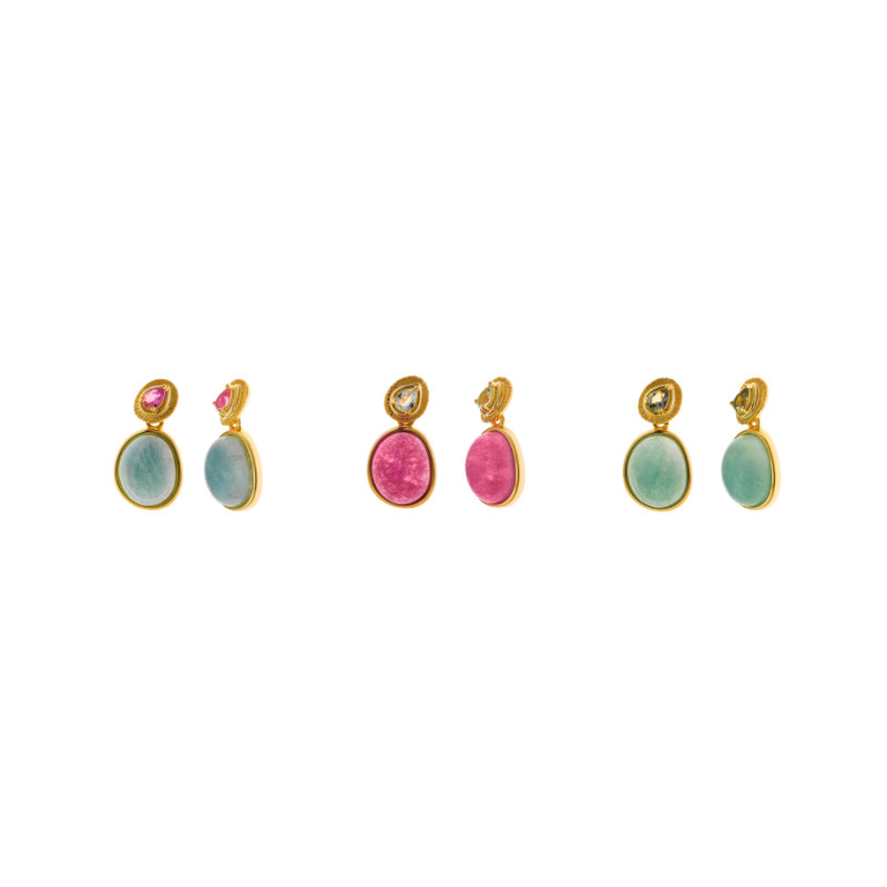 Pendientes Mujer Salvatore Plata Dorados - 000230966