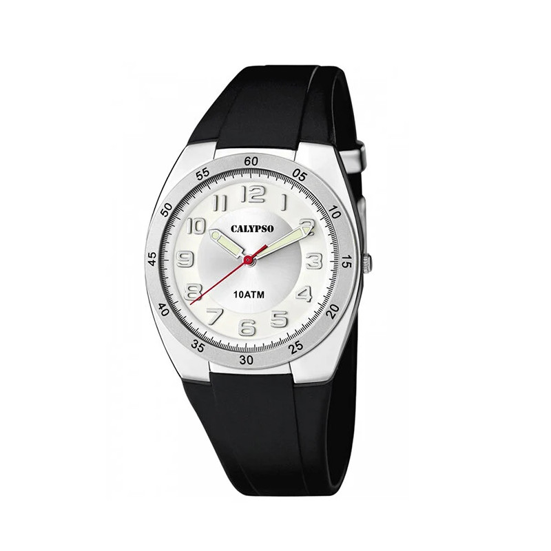 Reloj Hombre Calypso Agujas Caucho 39 mm - K5753/4
