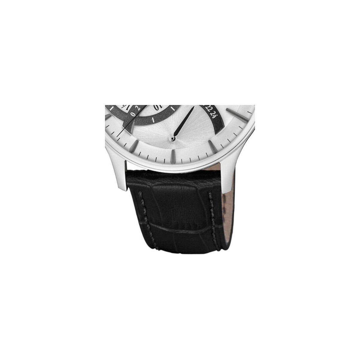 Reloj Hombre Festina Cuarzo Acero Clásico Cuero 42 mm - F16983/1
