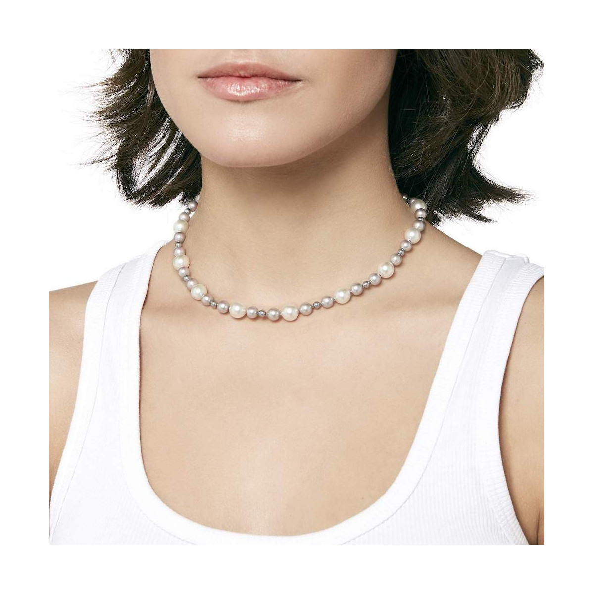 Collar Mujer Majorica 16502.21.2.000.010.1 Plata Perlas Multicolor - 000450675