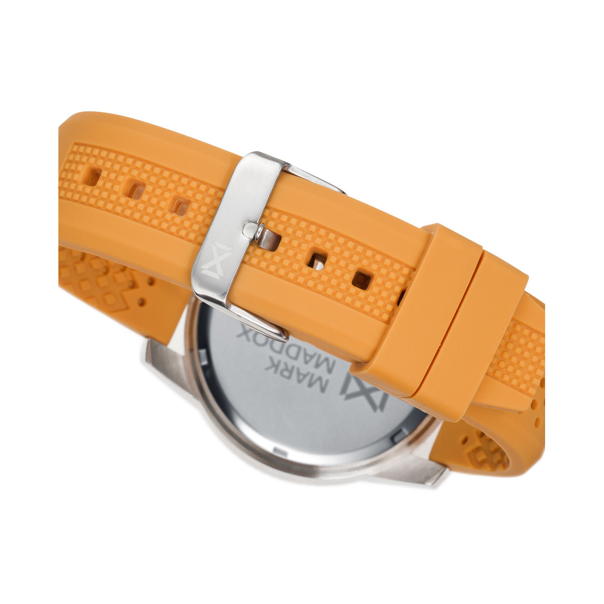Reloj Hombre Mark Maddox Acero caucho Naranja 42 mm - HC7124-56