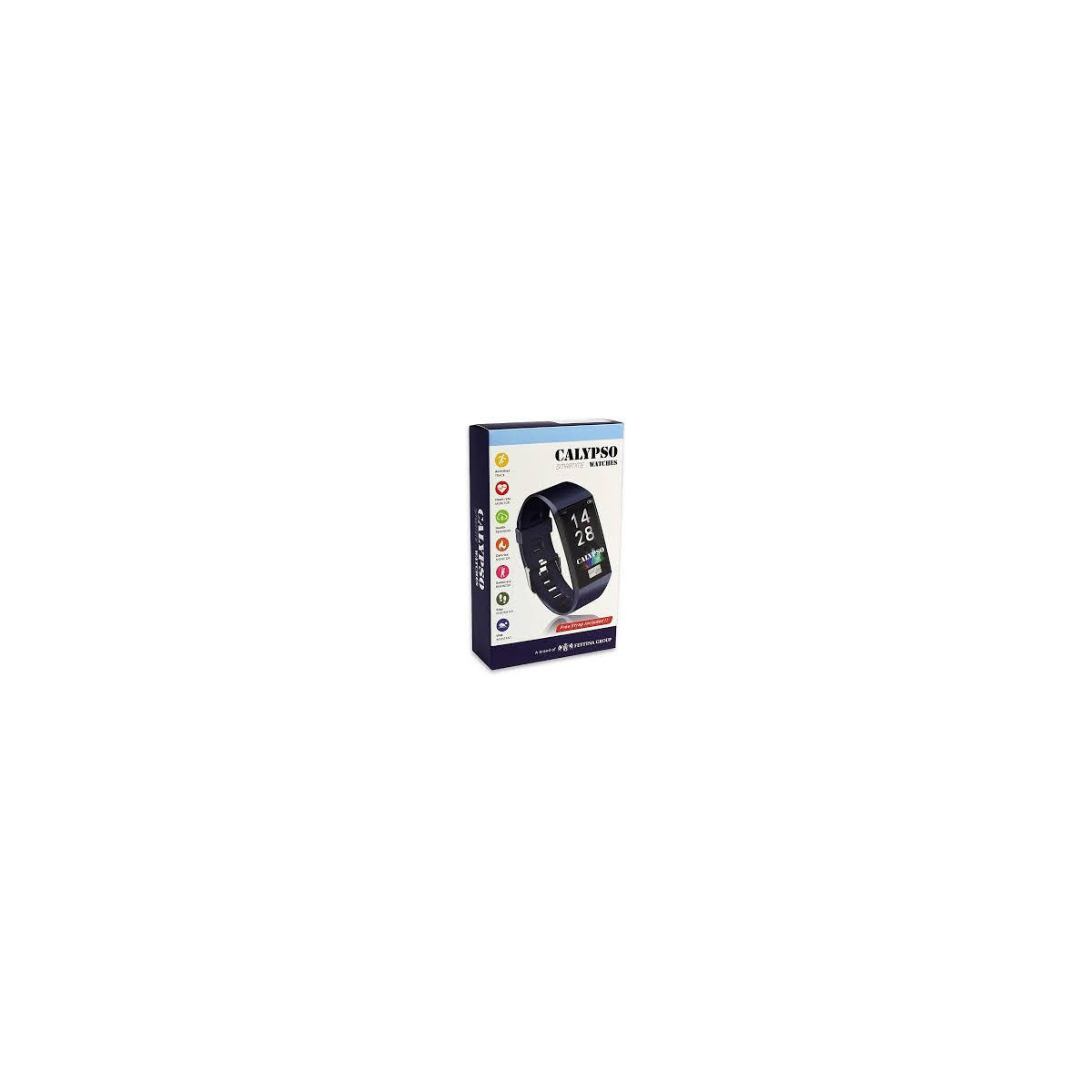 Reloj Unisex Calypso Pulsera Actividad Blanco 23 mm - K8500/1