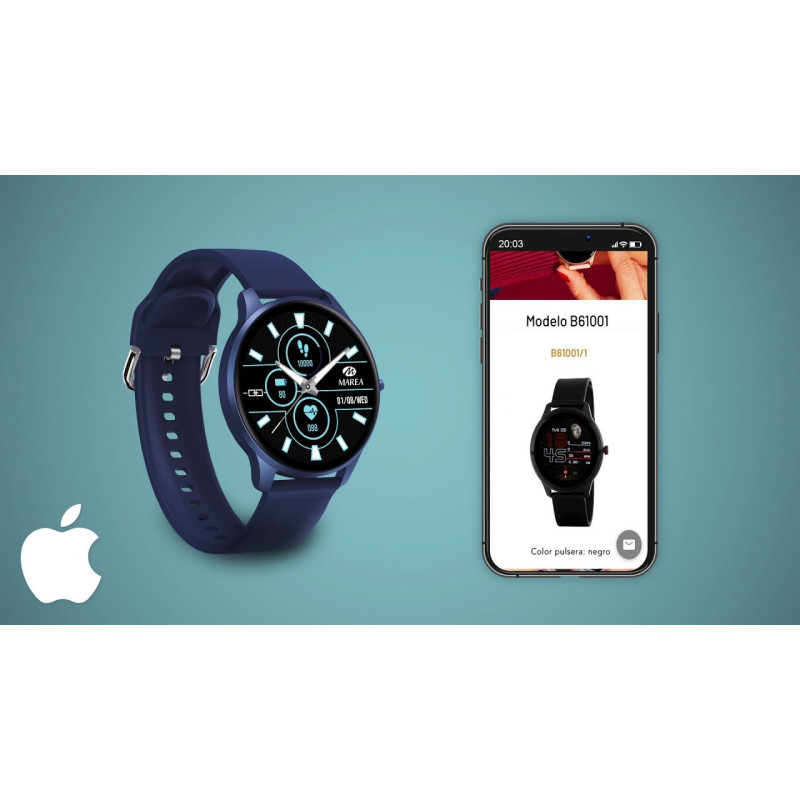 Reloj Hombre Marea Smartwatch 44 mm - B61001/2